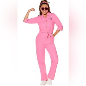 Plus Size Pink Power Jumpsuit - Barbie the Movie